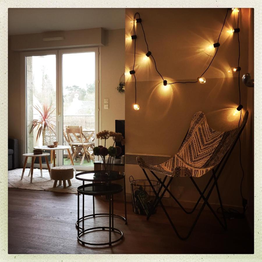 Bel Appartement La Foret-Fouesnant Vue Sur La Baie Bagian luar foto
